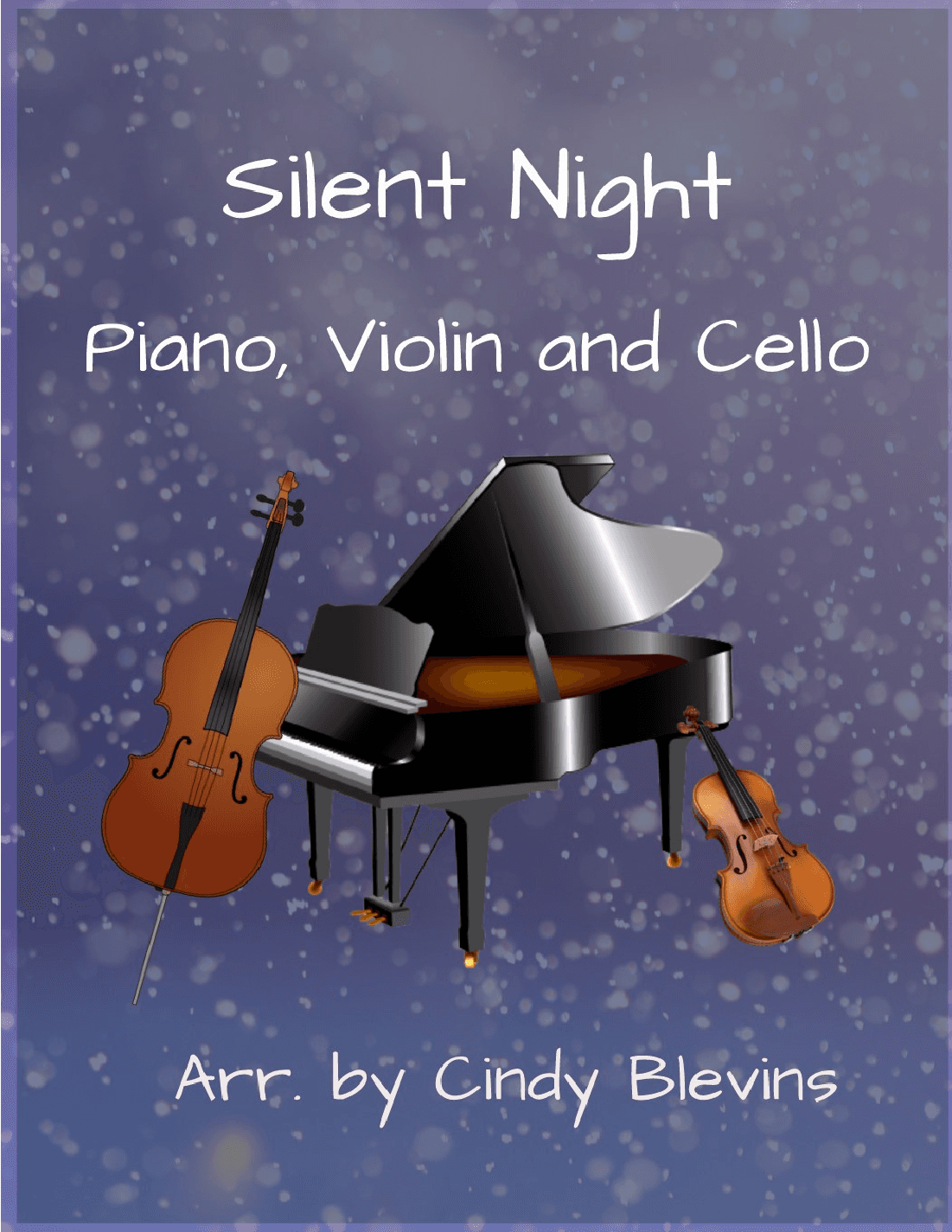 Silent Night, for Piano, Violin and Cello (arr. Cindy Blevins)