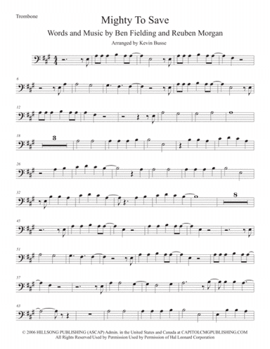 Mighty To Save (arr. Kevin Busse)