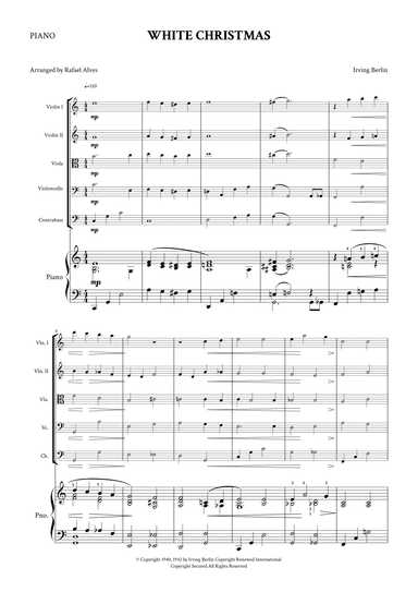 White Christmas (arr. Rafael Alves)