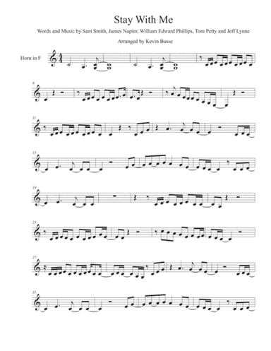 Stay With Me (arr. Kevin Busse)