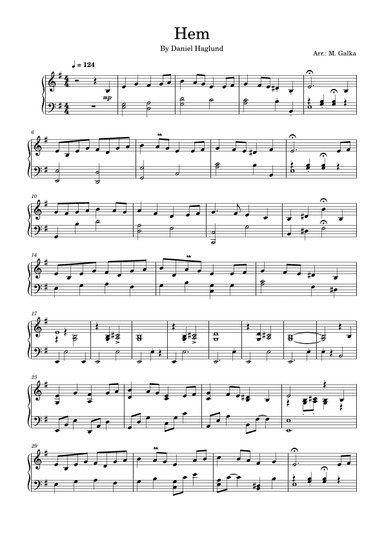 Hem (arr. Magdalena Galka)