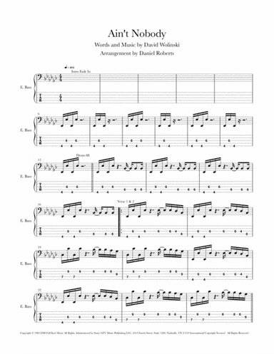 Ain't Nobody (arr. Daniel Roberts)