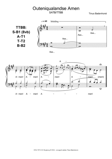 Outeniqualandse Amen