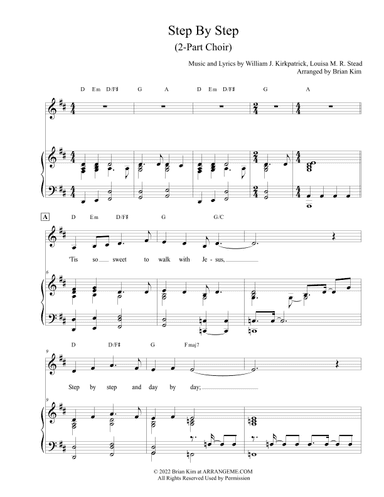 Step By Step (arr. Brian Kim)