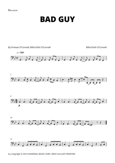 Bad Guy (arr. Cadenza Editions)