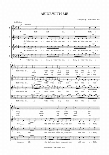 Abide with me (arr. César Zumel)