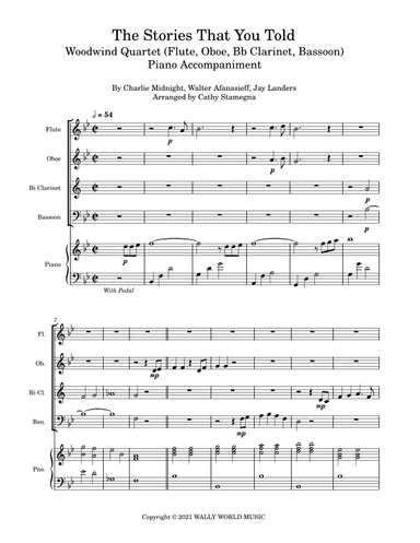 The Stories That You Told (arr. Cathy Stamegna)