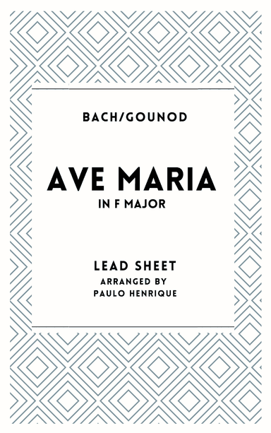 Ave Maria in F Major (arr. Paulo Henrique)