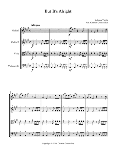 But It's Alright (arr. Charles Gunsaullus)