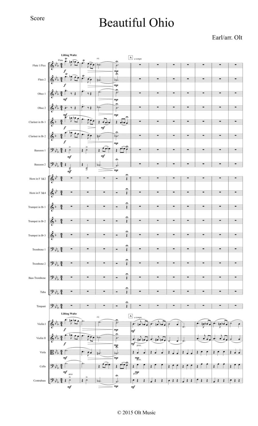 Beautiful Ohio (arr. Tim Olt)
