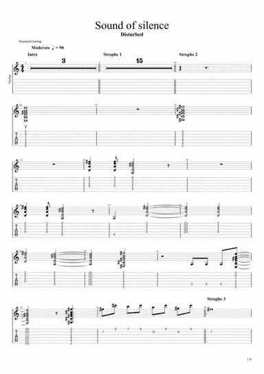 The Sound Of Silence (arr. Hugo Neves)