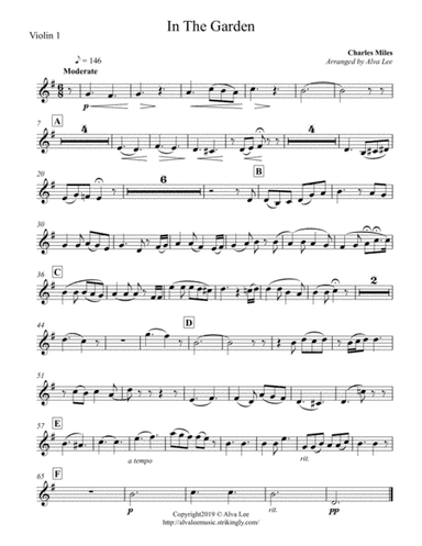 In The Garden (arr. Alva Lee)
