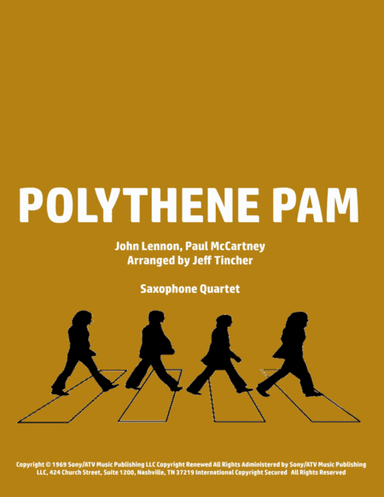 Polythene Pam (arr. Jeff Tincher)