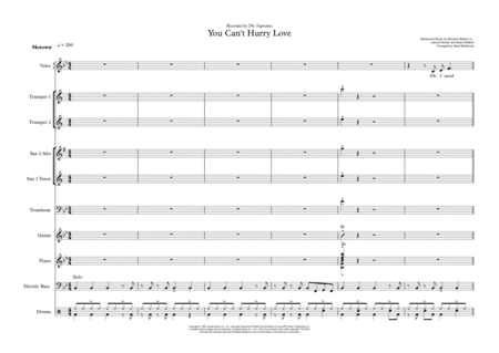 You Can't Hurry Love (arr. Daryl McKenzie)