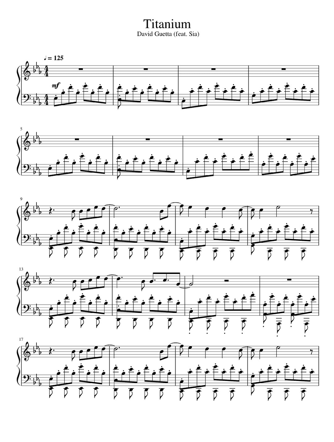 Titanium (arr. eduardo)