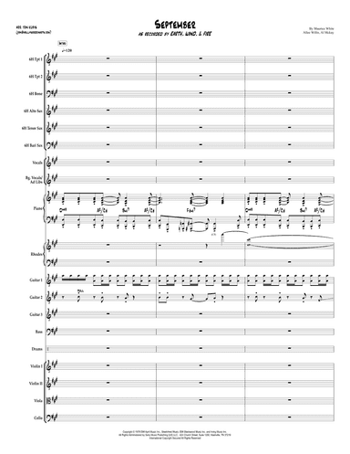September (arr. Hollywood Charts)