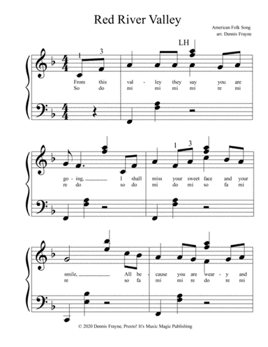 Red River Valley (arr. Dennis Frayne)