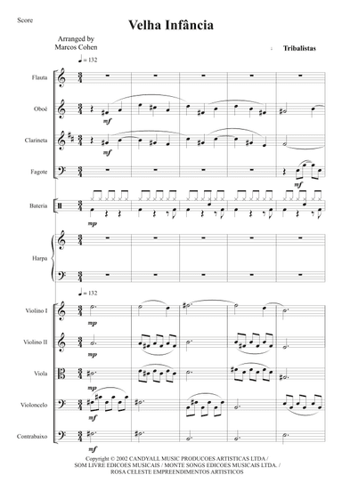 Velha Infancia (arr. Marcos Cohen)