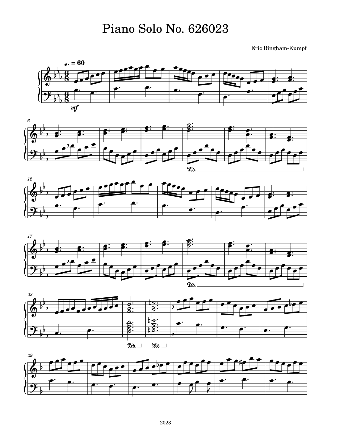Piano Solo No. 626023