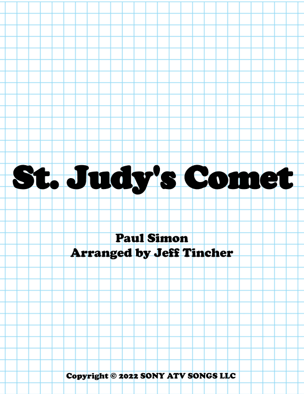 St. Judy's Comet (arr. Jeff R Tincher)