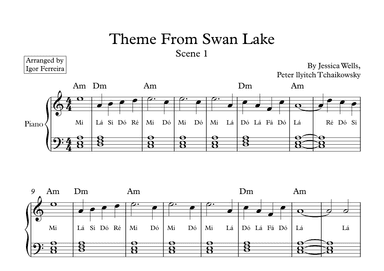 Theme From Swan Lake (arr. Igor Ferreira)