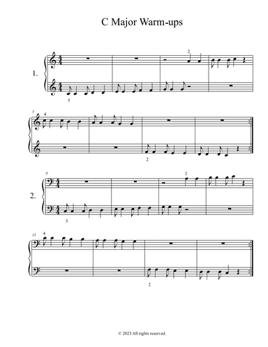 Funga alafia (arr. Miriam Troxler)