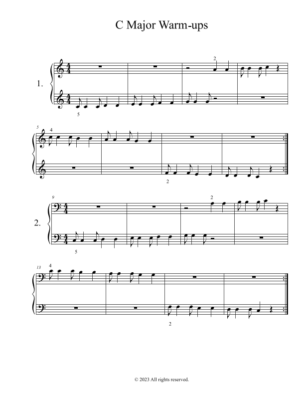Funga alafia (arr. Miriam Troxler)
