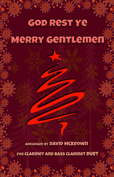 God Rest Ye Merry Gentlemen, Jazz Style, for Clarinet and Bass Clarinet Duet (arr. David McKeown)