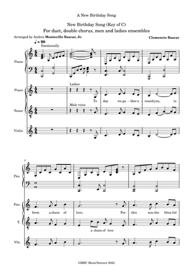 A New Birrthday Song