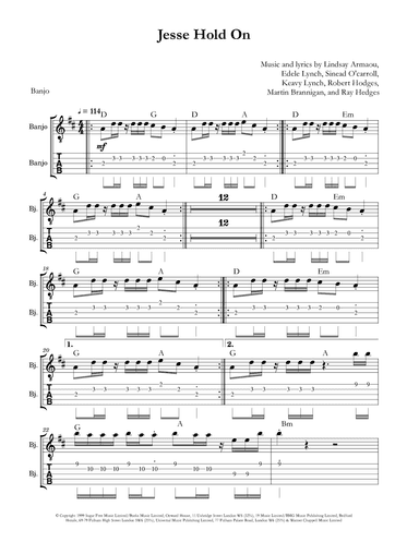 Jesse Hold On (arr. David Lartey)