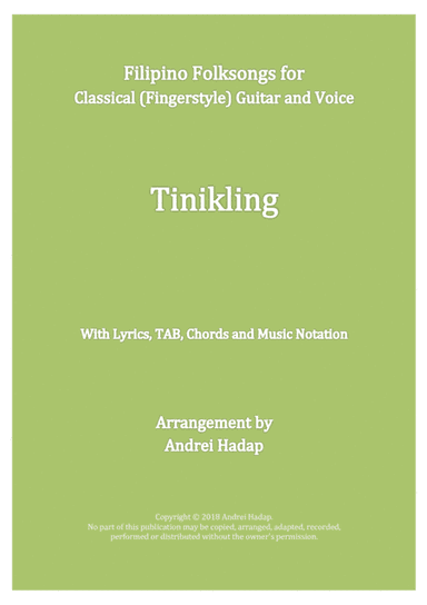 Tinikling (Fingerstyle Guitar with TAB) (arr. Andrei Hadap)