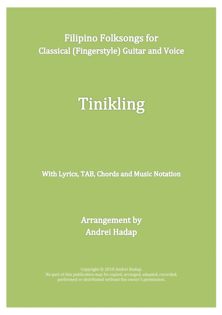 Tinikling (Fingerstyle Guitar with TAB) (arr. Andrei Hadap)