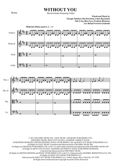 Without You (arr. Rafael Ferreira Graboski)