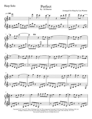 Perfect (arr. Lisa Warren)