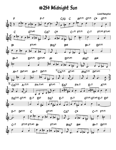 Midnight Sun (arr. John Fries)
