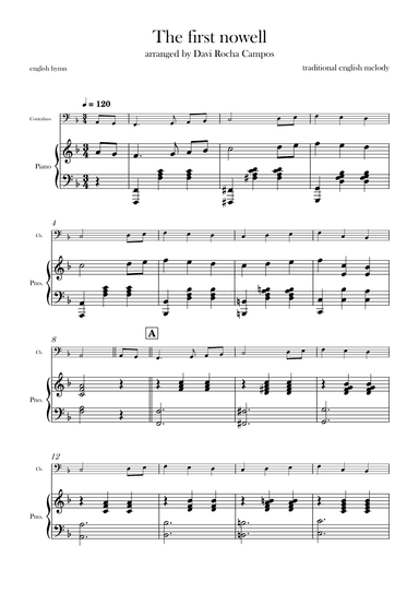 The First nowell (arr. Davi Rocha Campos)