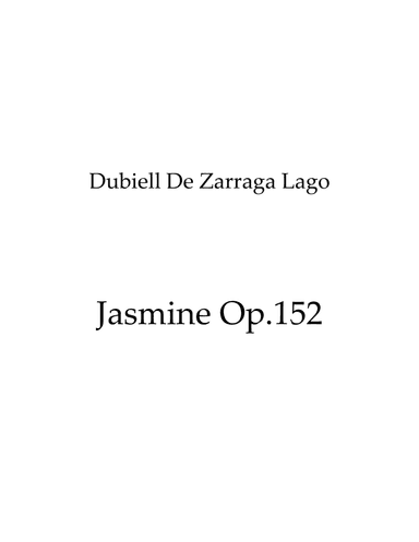 Jasmine Op.152