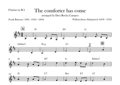 The comforter has come (arr. Davi Rocha Campos)