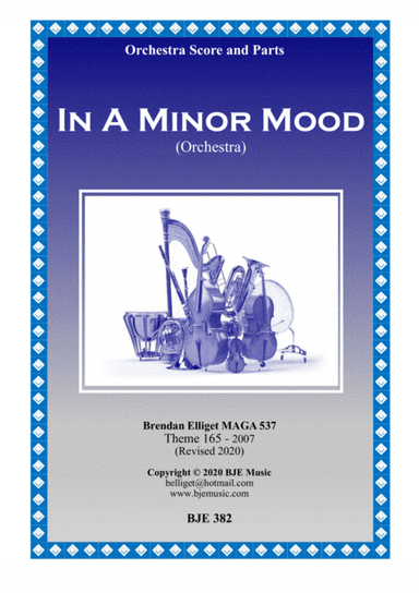 In A Minor Mood - Orchestra Score and Parts PDF