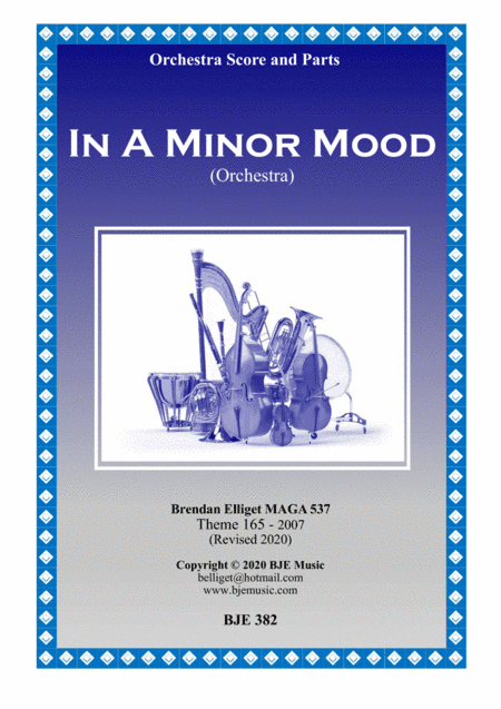 In A Minor Mood - Orchestra Score and Parts PDF