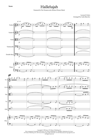 Hallelujah (arr. Cadu Barcelos)