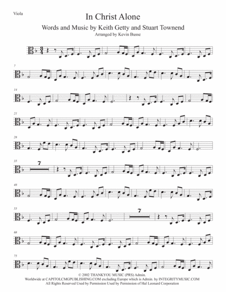 In Christ Alone (arr. Kevin Busse)