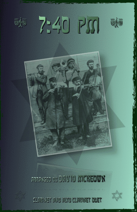 7.40pm, Traditional Klezmer tune for Clarinet and Alto Clarinet Duet (arr. David McKeown)