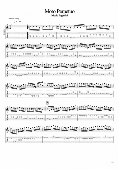 Moto Perpetuo Solo (arr. John Hurford)