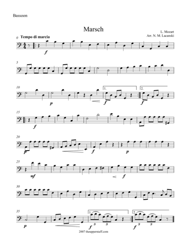 Marsch (arr. Nick Lacanski)