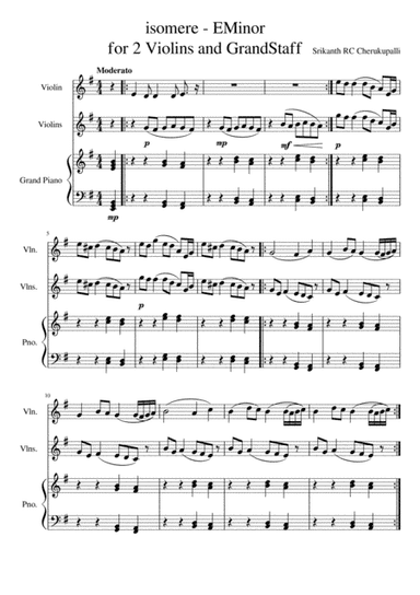 Isomere | E-Minor