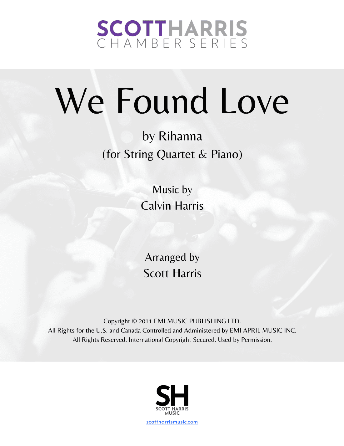 We Found Love (arr. Scott Harris)