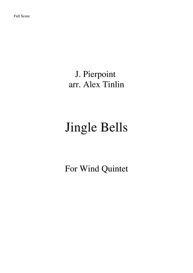 Jingle Bells (arr. Alex Tinlin)