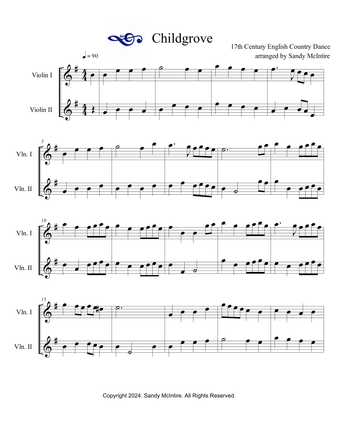 Childgrove (arr. Sandy McIntire)