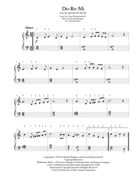 Do-Re-Mi (arr. Samuel Stokes)